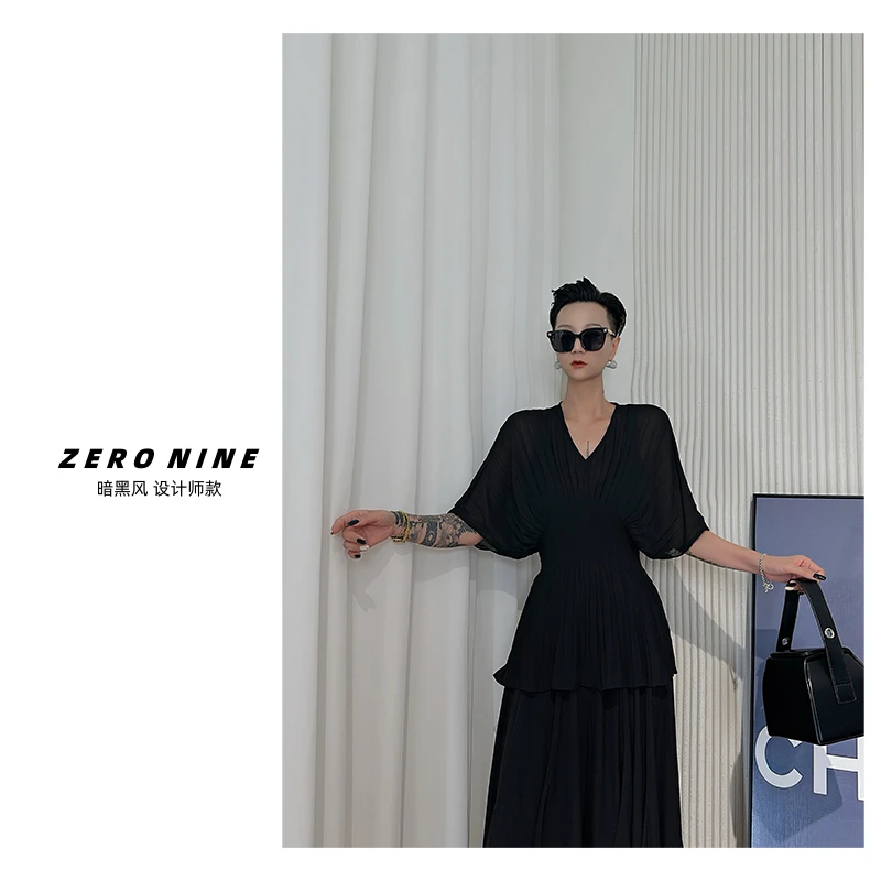 Dan Dan 百褶女人味衬衫女 收腰显瘦上衣