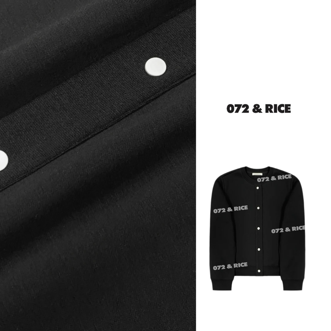 072 & RICE【奥地利】春季休闲圆领单排扣开衫外套 31UC25