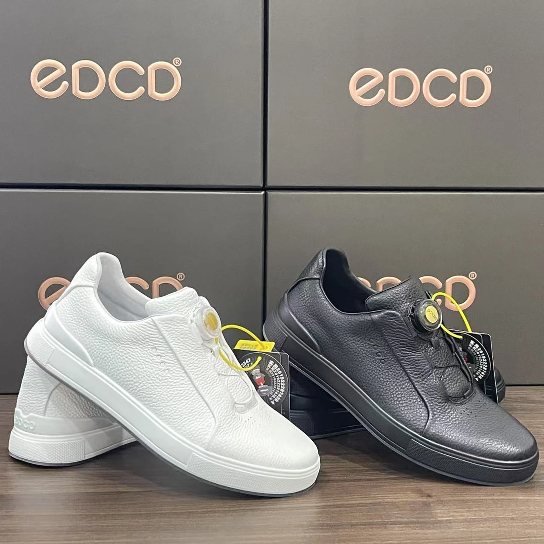 720街头板鞋旋转纽扣舒适轻便百搭经典男士休闲板鞋时尚