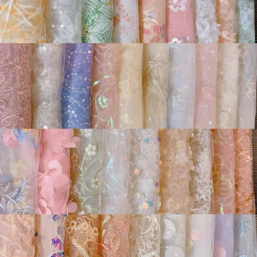 小香风重工手工钉珠花边外套领口袖口肩部装饰服装辅料
