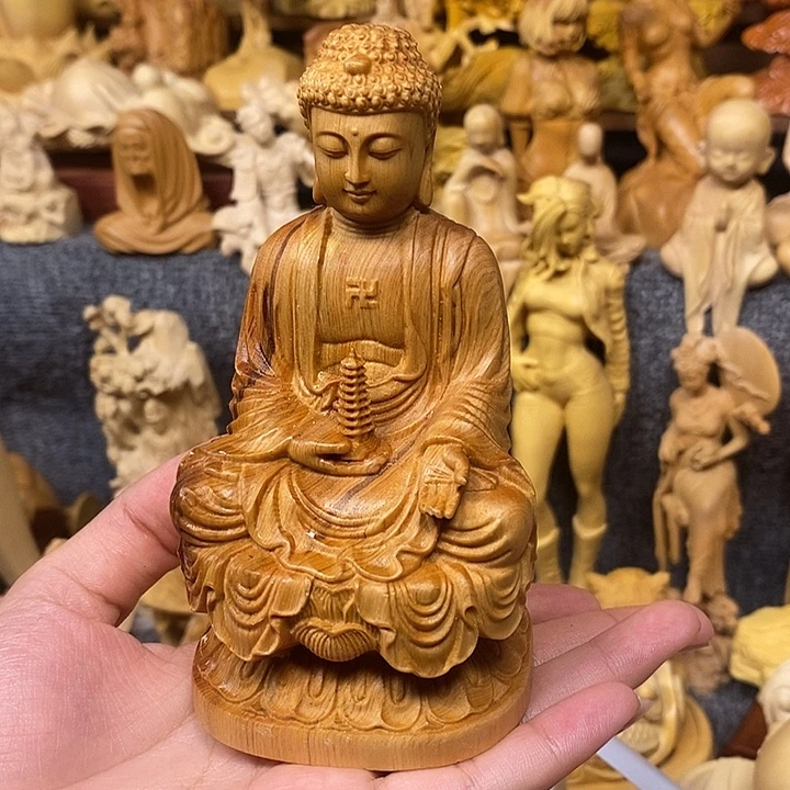 柏木（崖柏）崖柏瑕疵药师佛