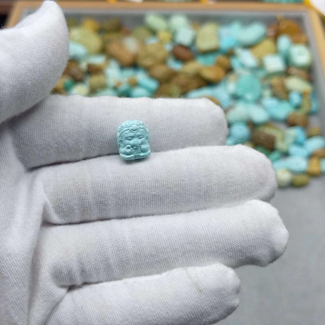 绿松石挂件未镶嵌