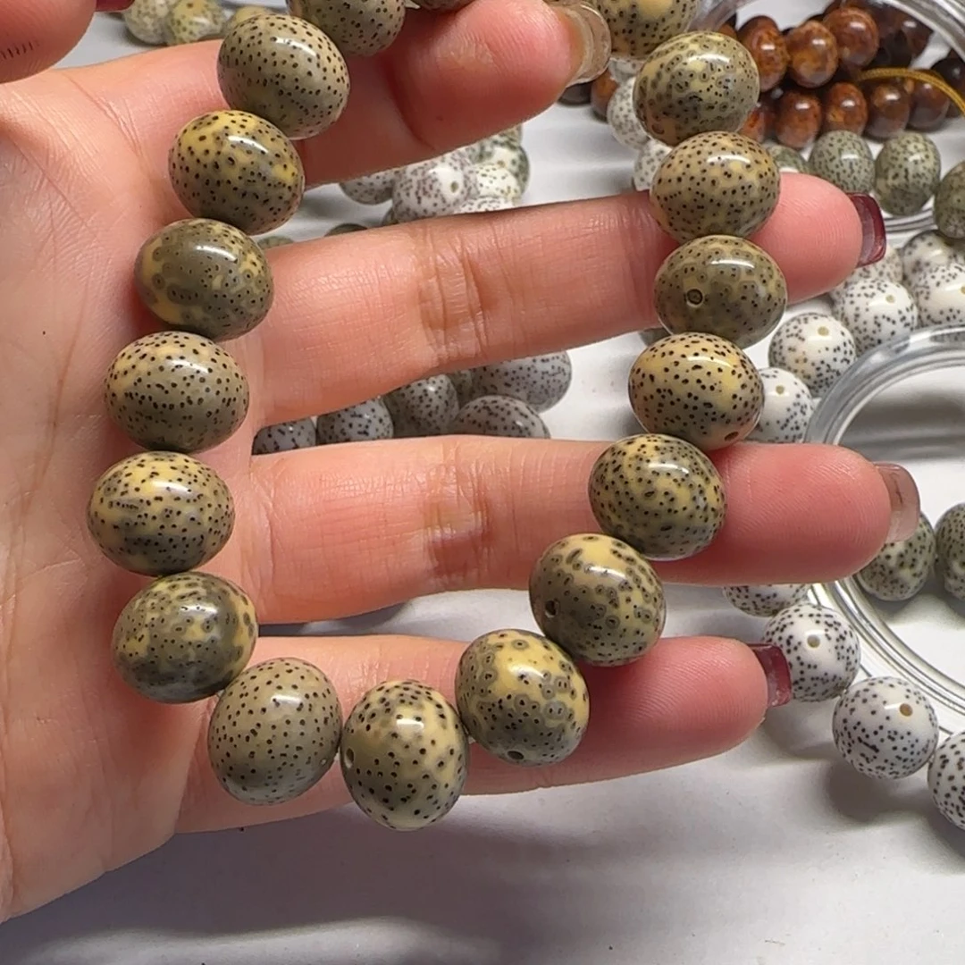 星月菩提吊坠1412胖苹果青花