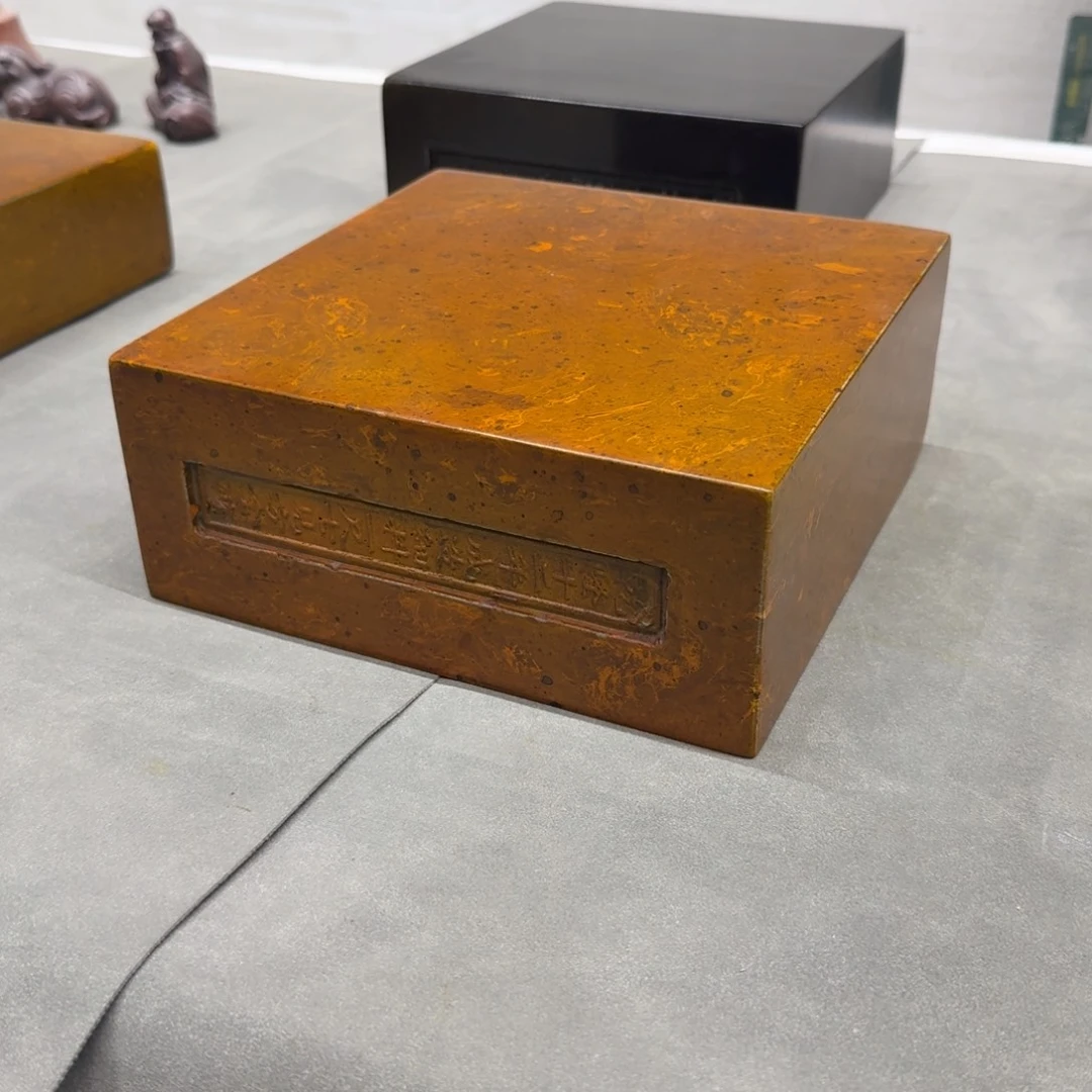 砖雕20-20-8.5 老料金砖 古铜色