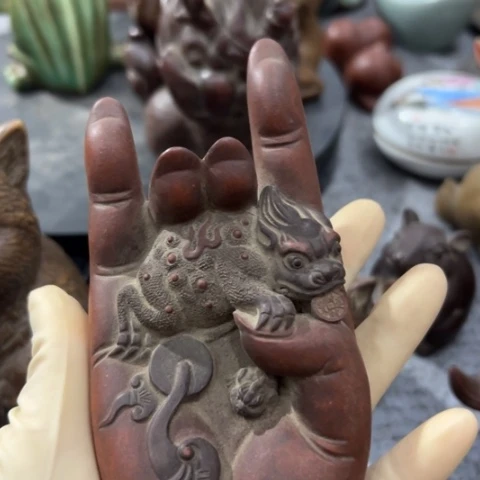 紫砂陶瓷制品摆件