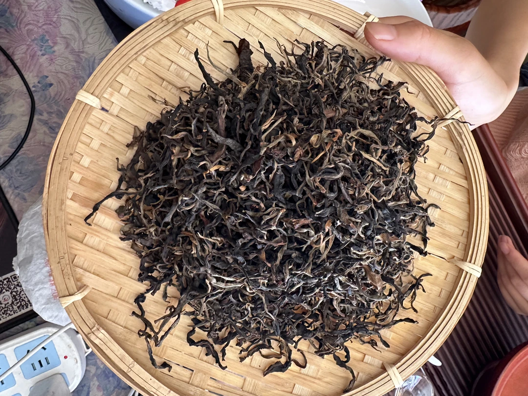 2025年 曼松王子山晒红 100克 普洱茶散茶【018】6月8日