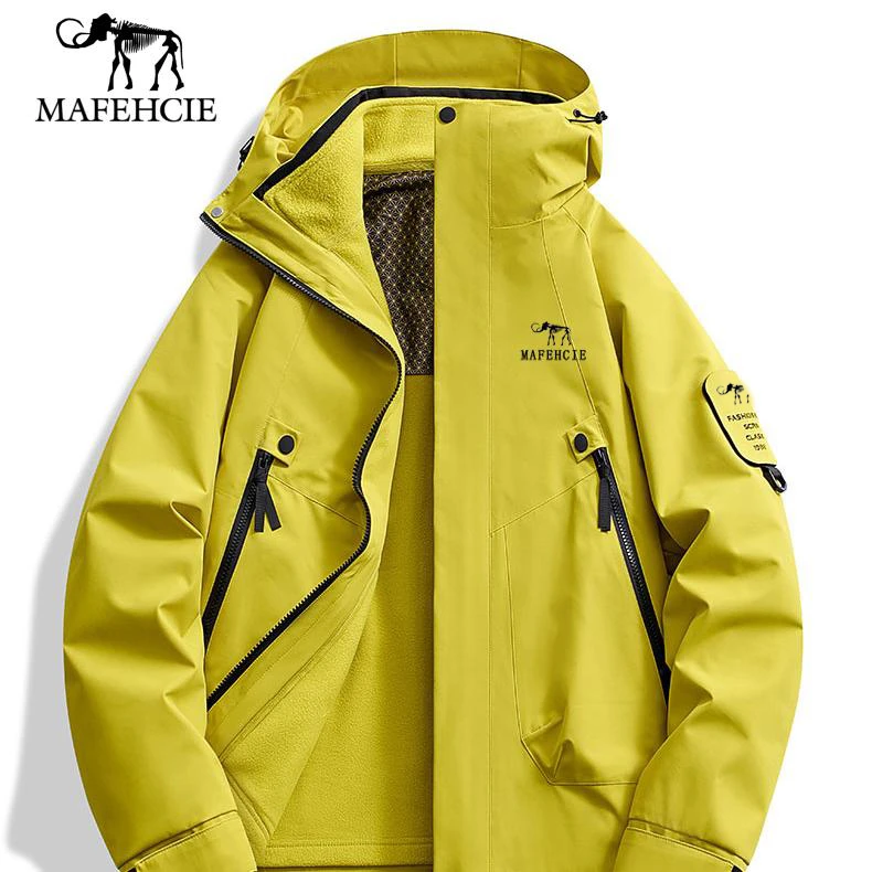 MAFEHCIE25年极寒冲锋高奢三合一冲锋衣外套800651SJXL冲锋衣