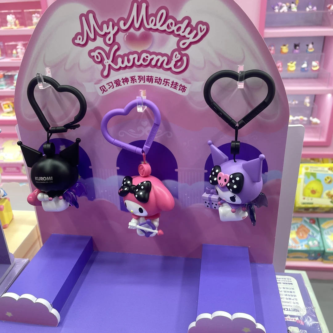 KuromiMy Melody见习爱神系列萌动乐挂饰礼盒 6个/盒