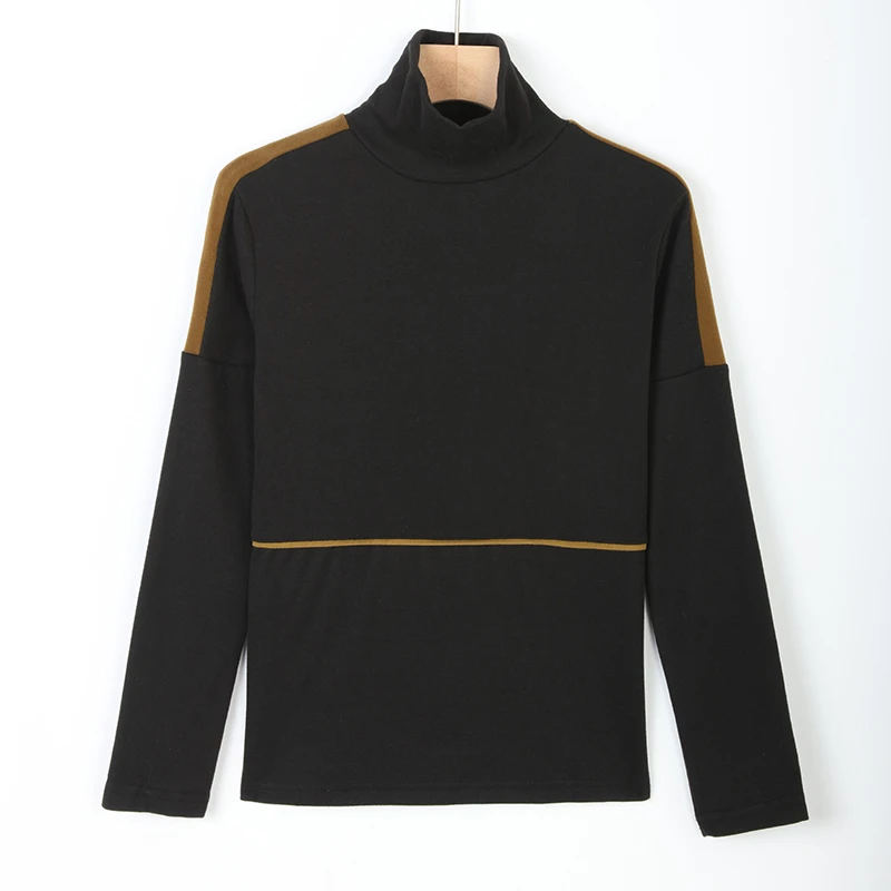 清-小慧家新款双面绒厚款中领打底衫-1904