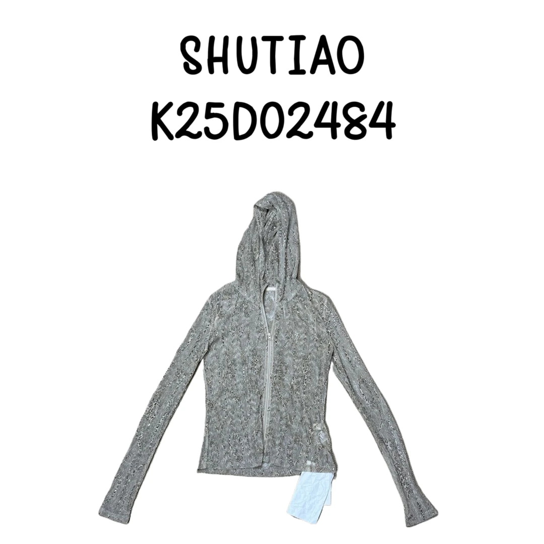 【SHUTIAO】2025夏季：新款小众设计款开衫K25D02484
