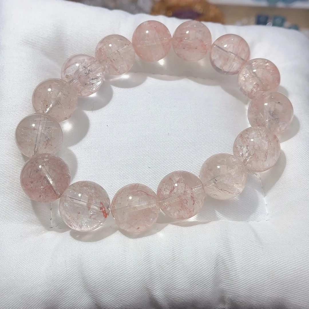 小***爱手串未镶嵌水晶天然水晶14.5-4.5