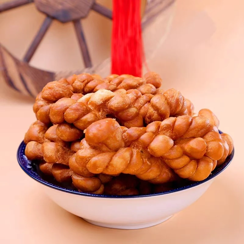 内蒙古手工麻花特产美食500克包邮