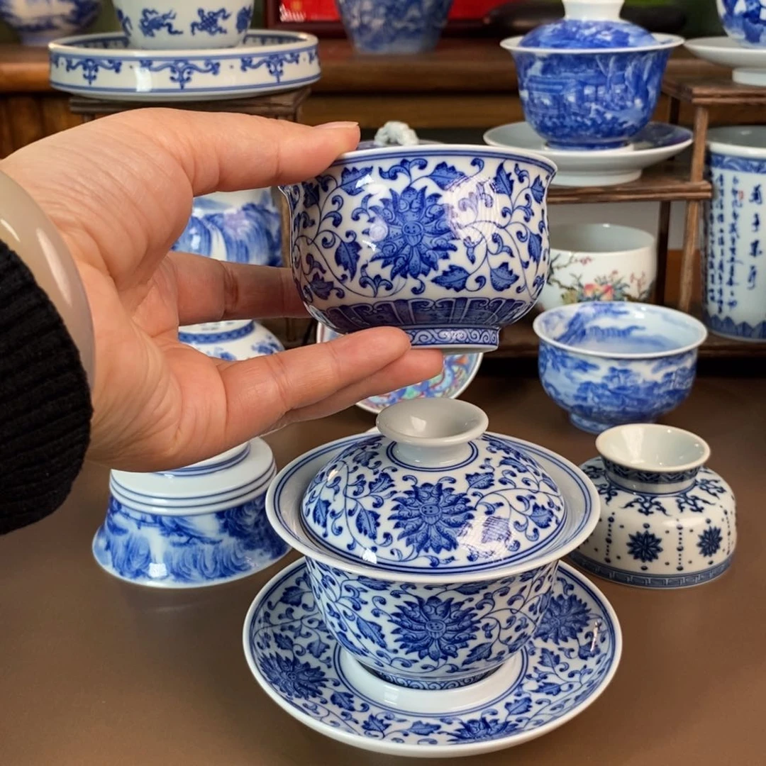 景德镇陶瓷手工手绘