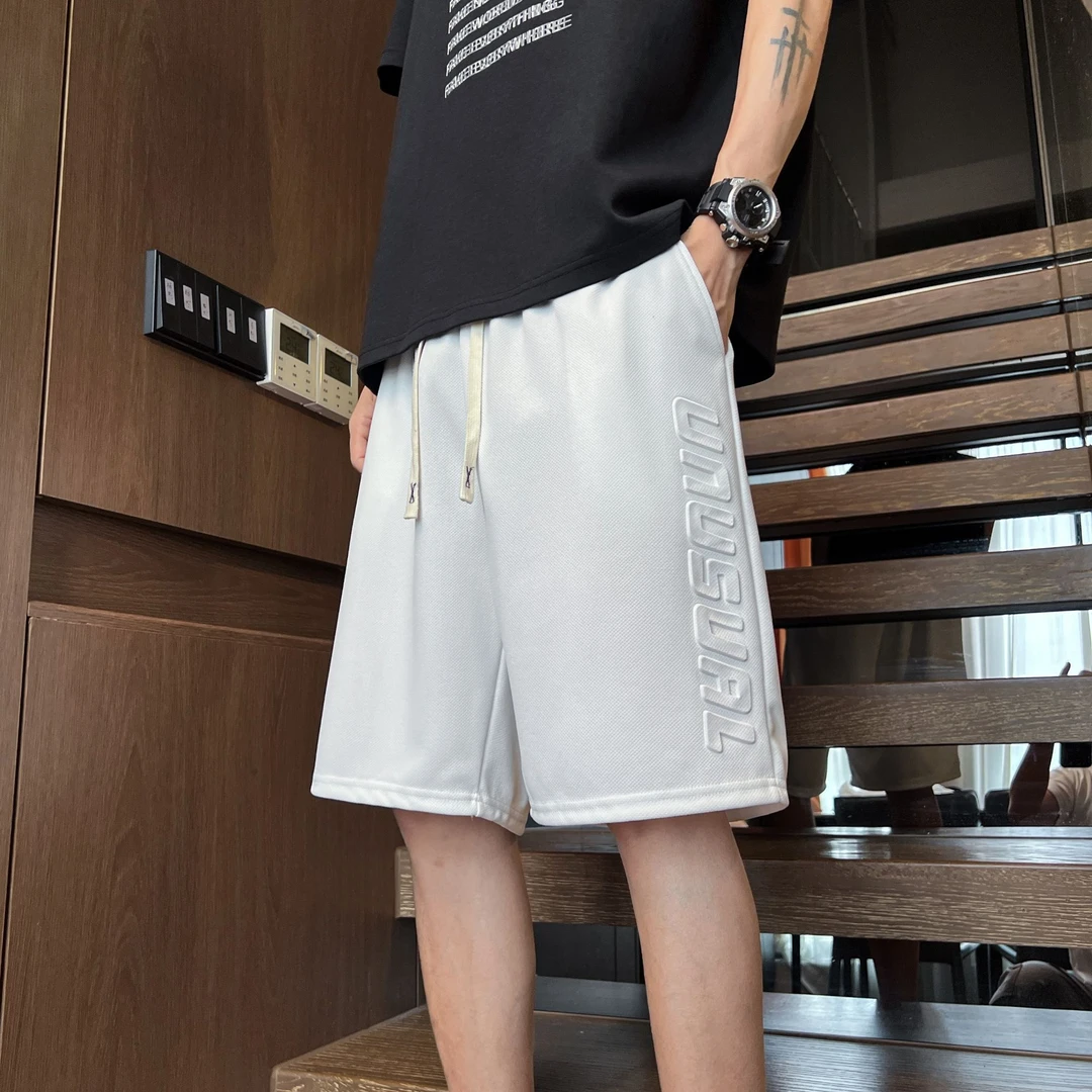 【买一送一】夏季新款韩版男士弹力宽松短裤运动短裤五分裤男休闲潮