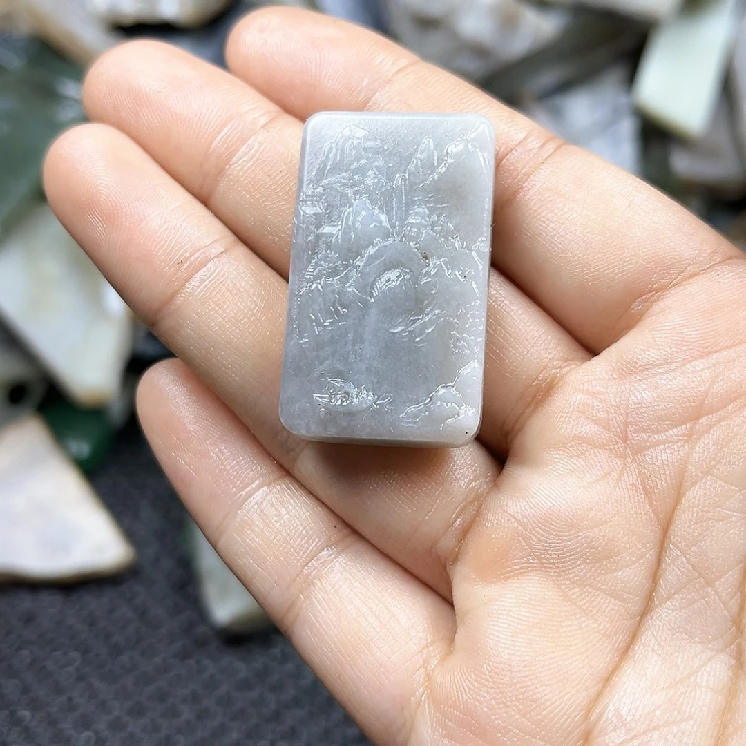 颈饰未镶嵌和田玉