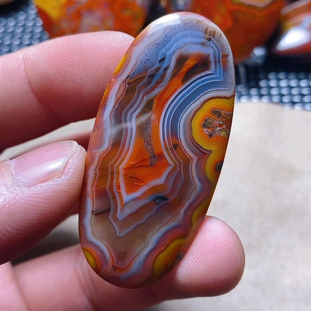 玛瑙/玉髓颈饰未镶嵌喜*