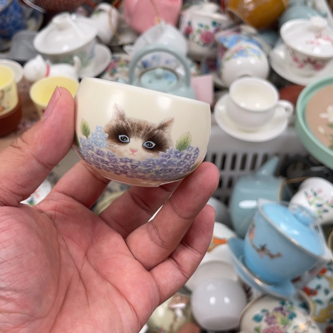 瓷片陶瓷茶具家用配件