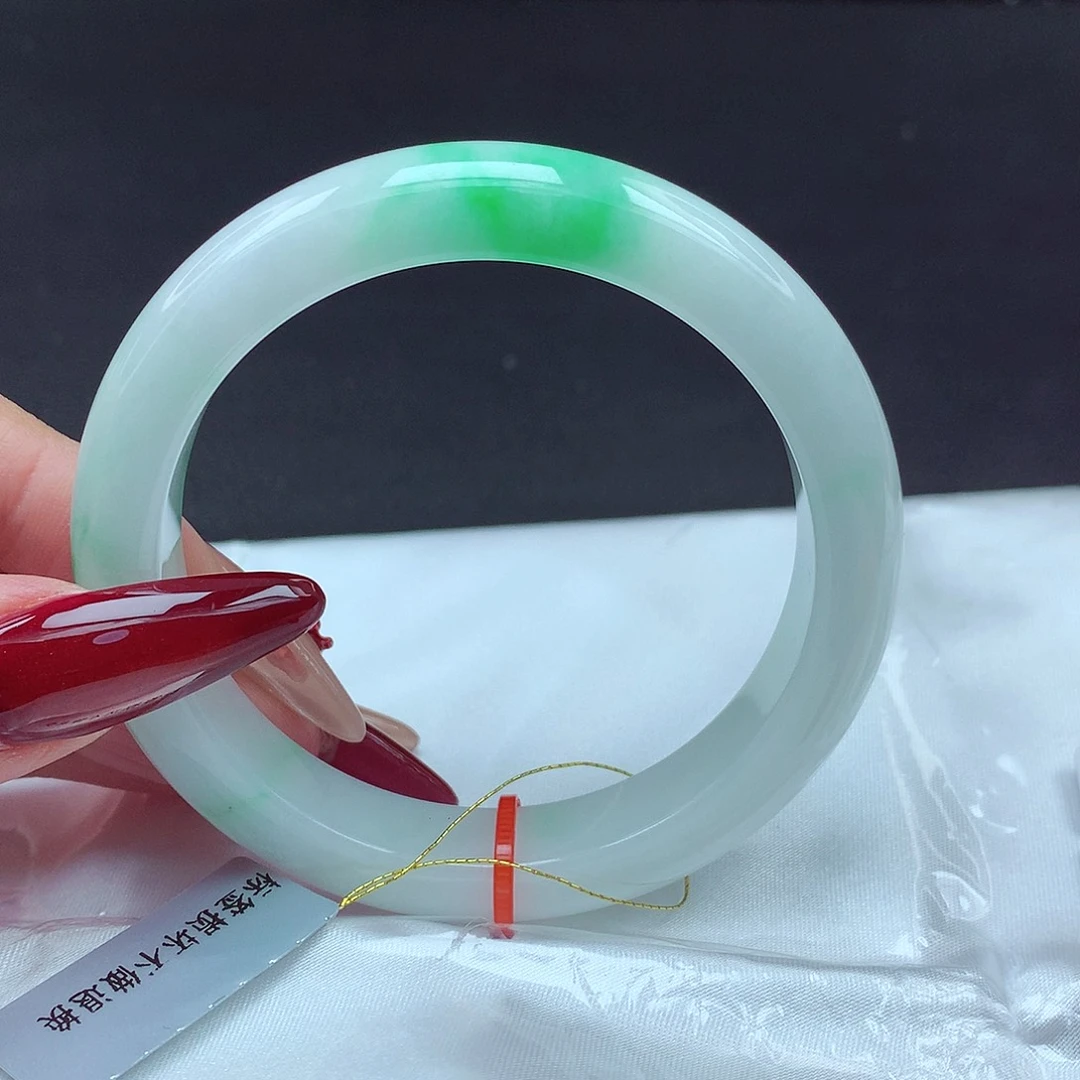 未镶嵌手镯翡翠56圈968