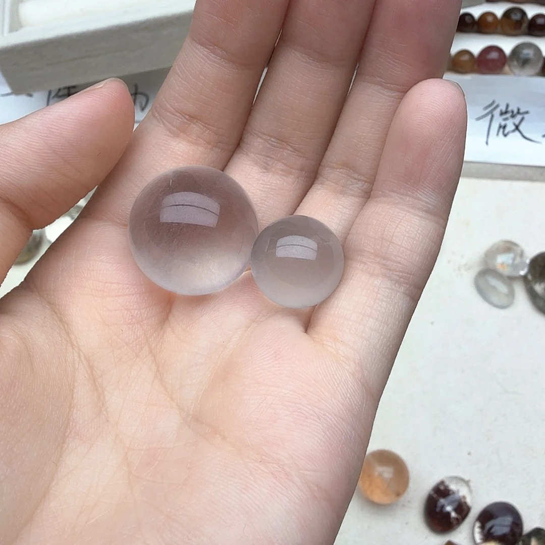 草***奶未镶嵌珠宝半成品紫晶