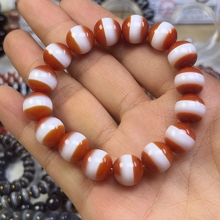 W***G玛瑙/玉髓未镶嵌手串