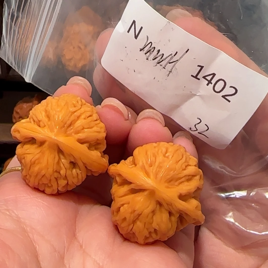 桃核吊坠秋*迷你粗筋32精品