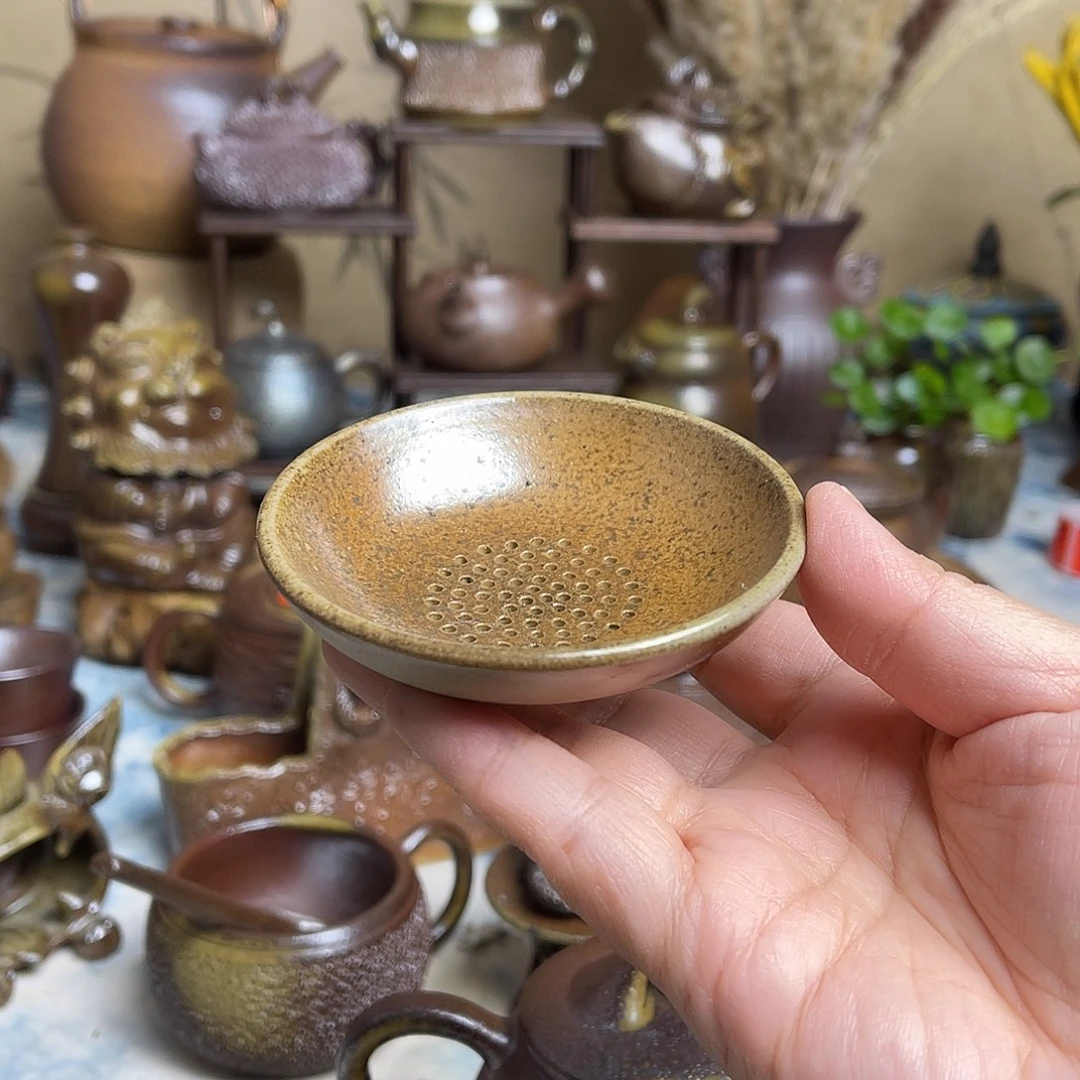 手工茶漏茶滤隔茶渣