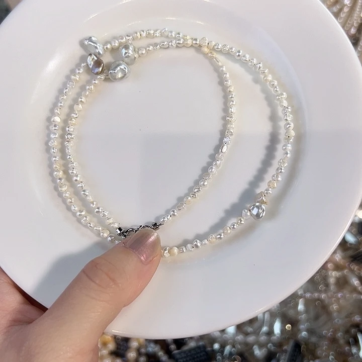 未镶嵌淡水珍珠耳饰