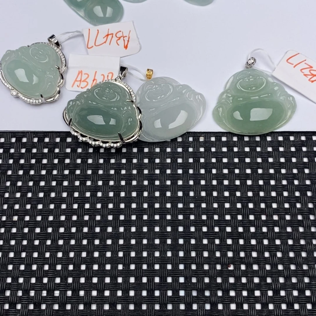 翡翠银S925镶嵌颈饰