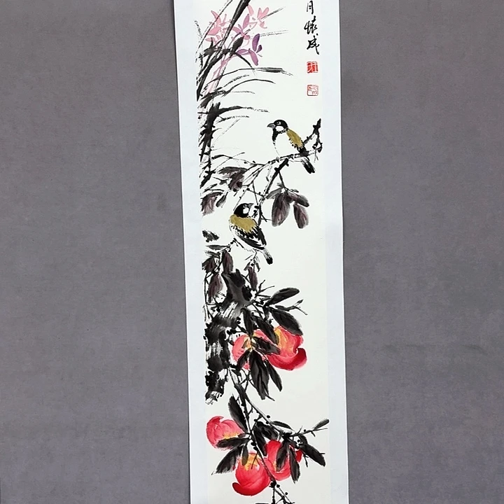 国画亲笔手绘放心去藏