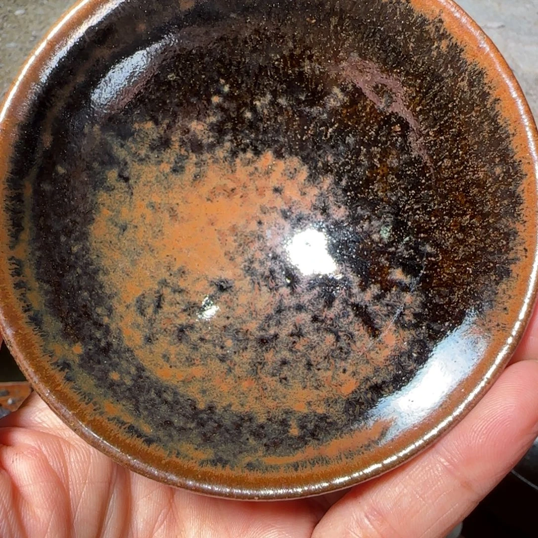 柴烧建盏茶盏茶杯179