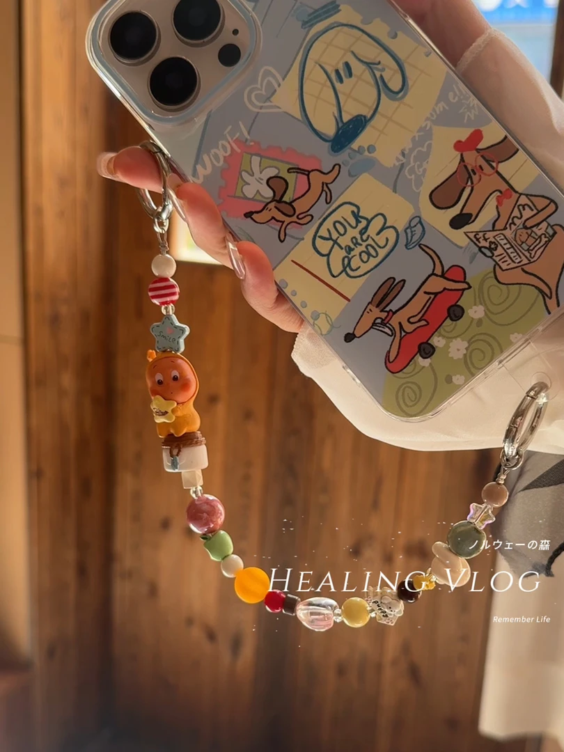 【XYP】潮玩手机壳挂件DIY饰品包挂饰创意可爱手机链XYPXXR