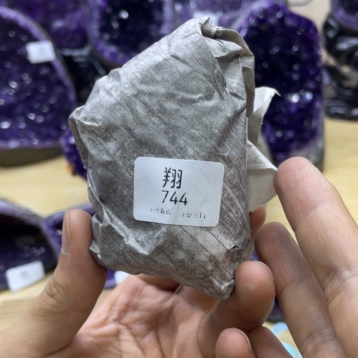 未镶嵌大型摆件（非配饰）紫晶Y*
