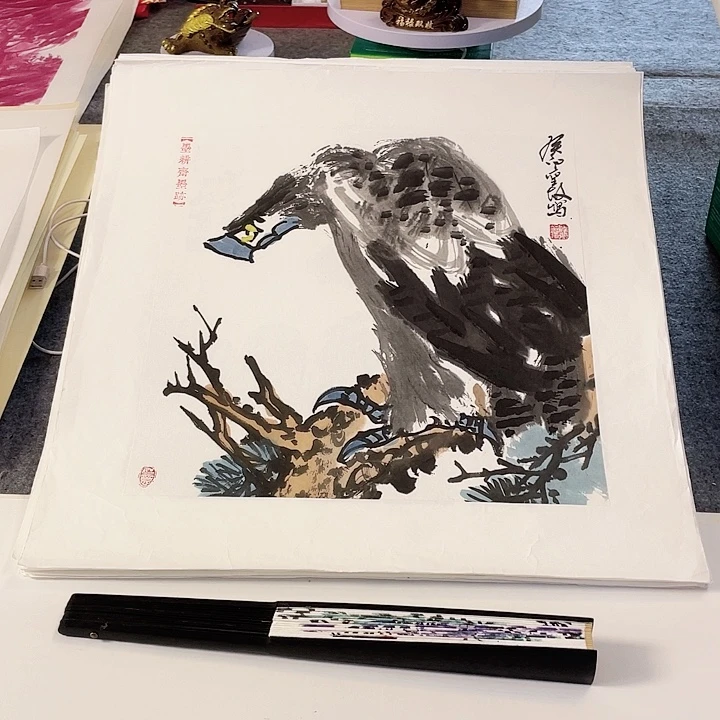 国画张圣敏先生纯手绘作品