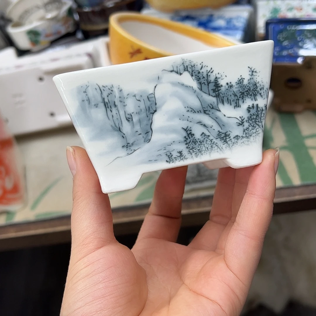 花盆紫砂948号瑕疵10/7.5/5cm