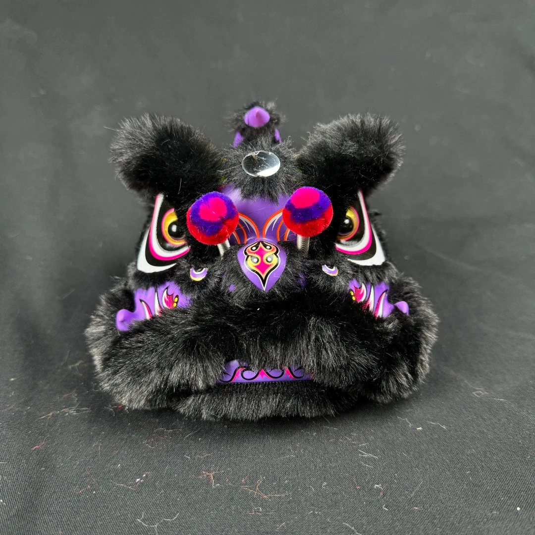 国潮醒狮迷你狮文创摆件装饰狮子国潮醒狮摆件家居办公室摆件