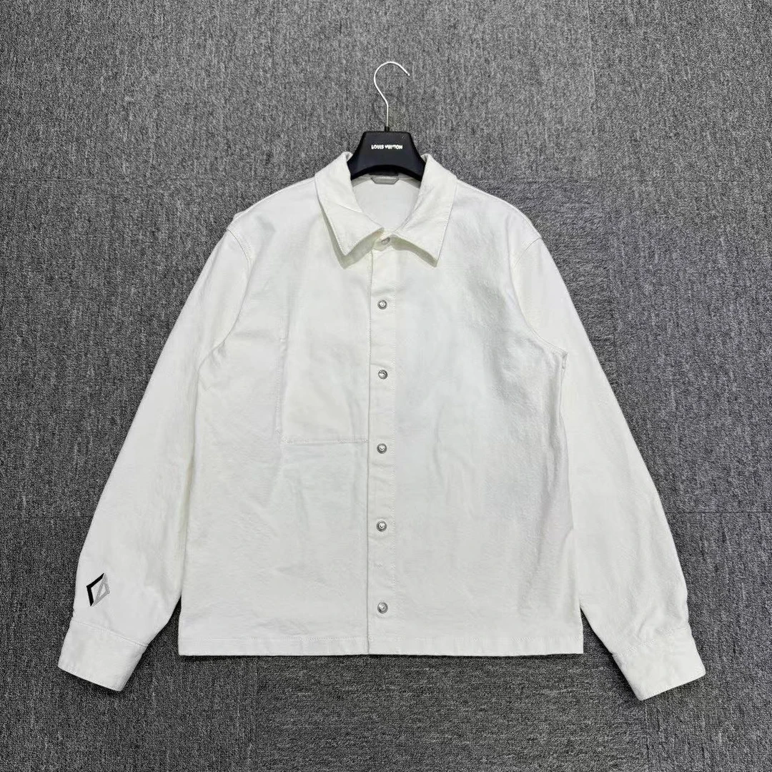 99新 DIOR/迪奥 刺绣字母牛仔夹克/12342/44码