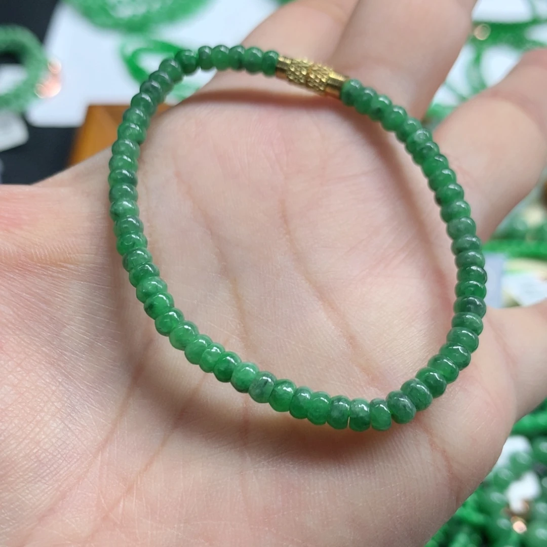 未镶嵌手链翡翠翡翠