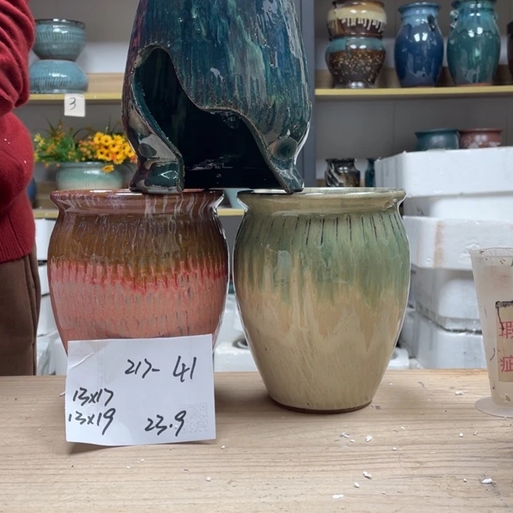 紫砂花盆多肉花盆微瑕41