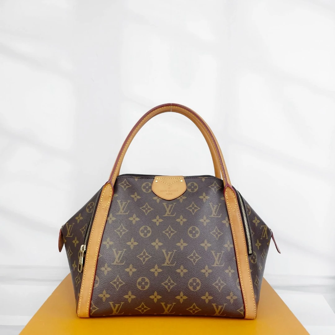 95新 LouisVuitton/路易威登 老花手提单肩包 C920439 7833