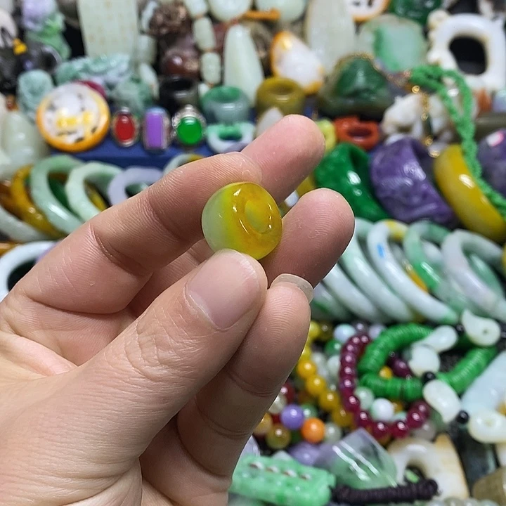 颈饰未镶嵌翡翠缅甸翡翠首饰配饰