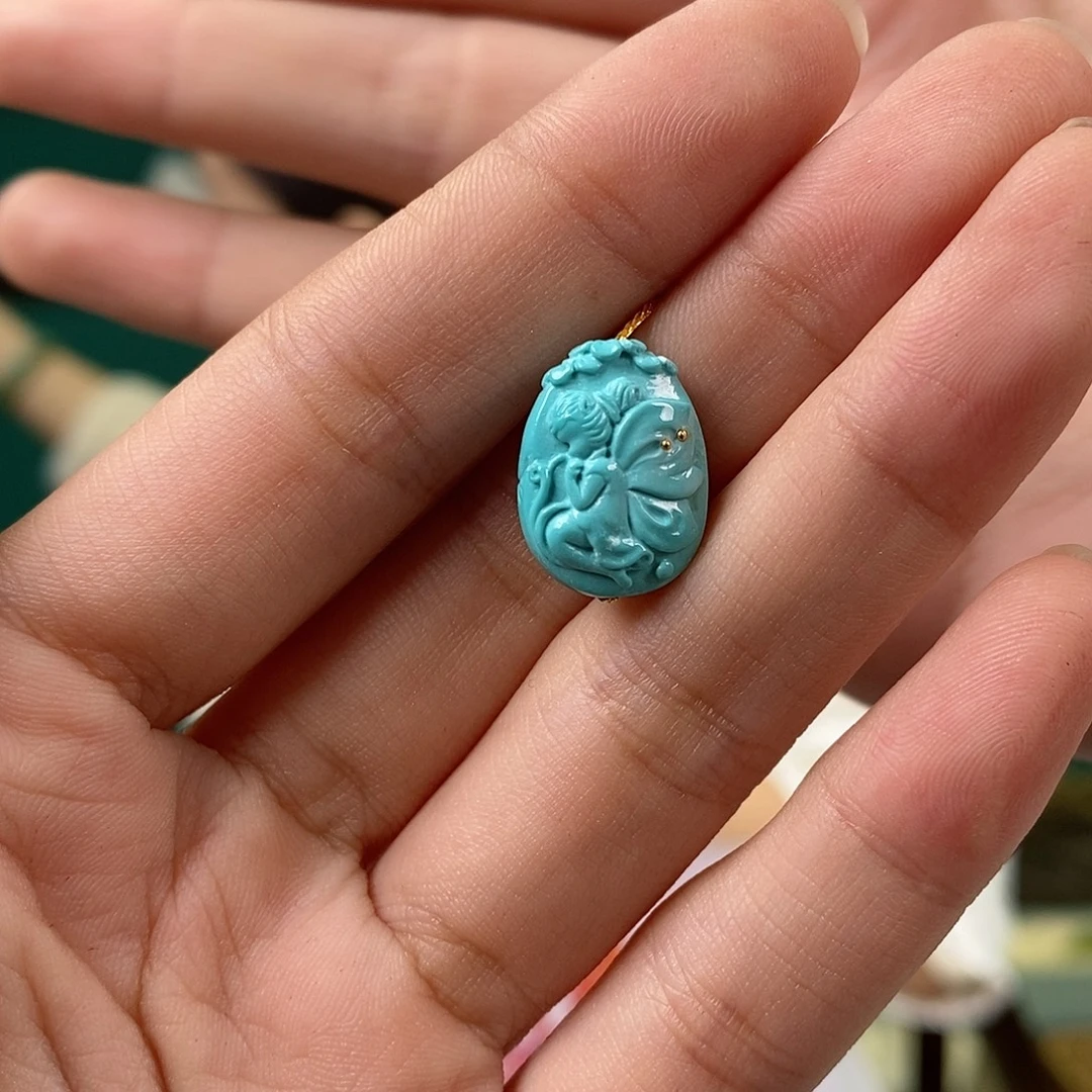 绿松石未镶嵌珠宝奇石