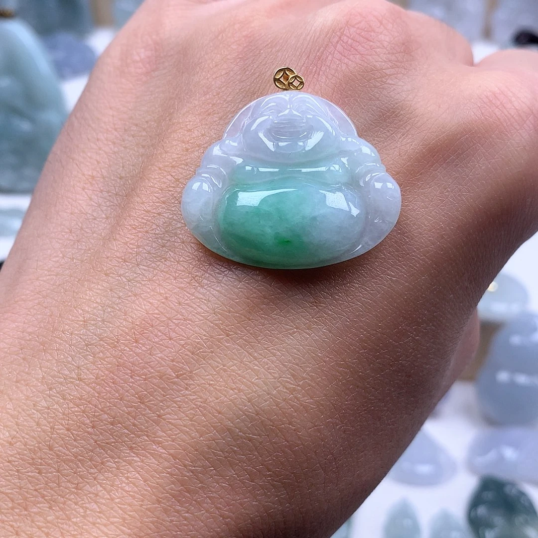 哈***尼翡翠未镶嵌颈饰翡翠88