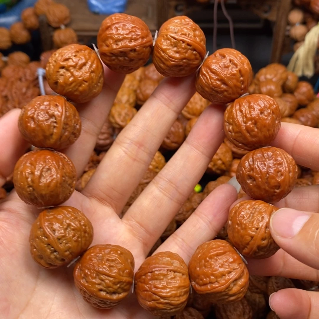 文玩核桃手串麒麟板栗