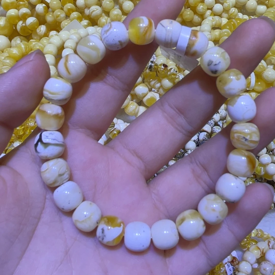 蜜蜡未镶嵌珠宝奇石9m
