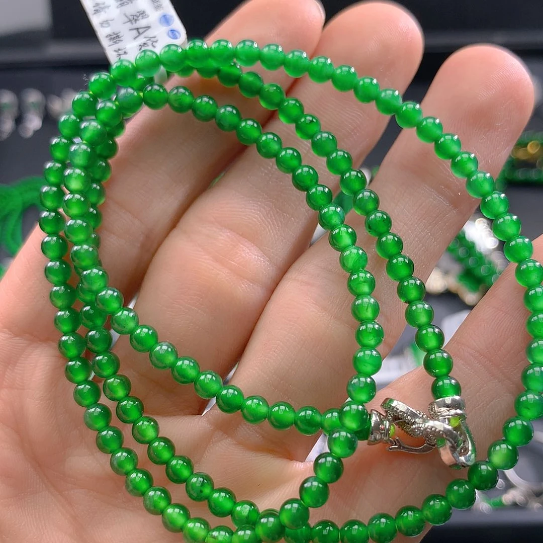 翡翠手链未镶嵌翡翠4.0