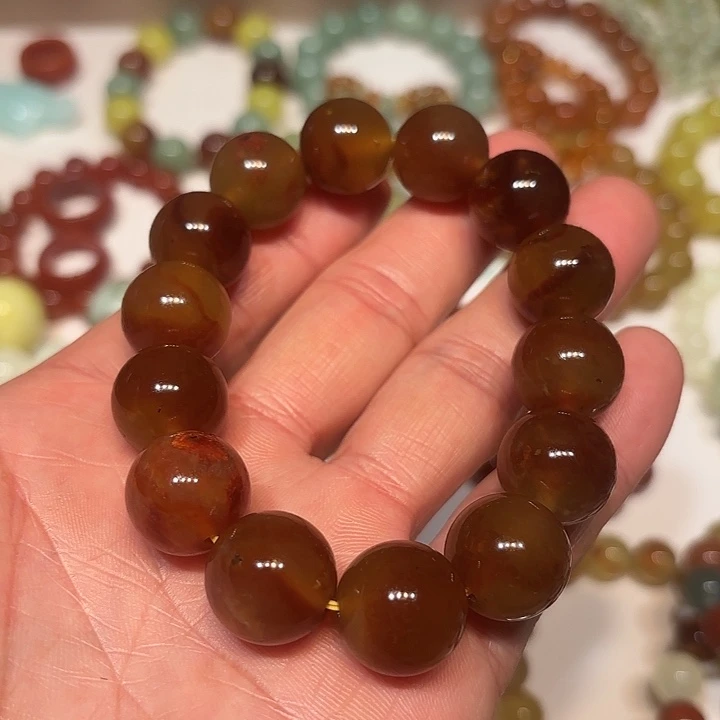 蛇纹石玉未镶嵌手串