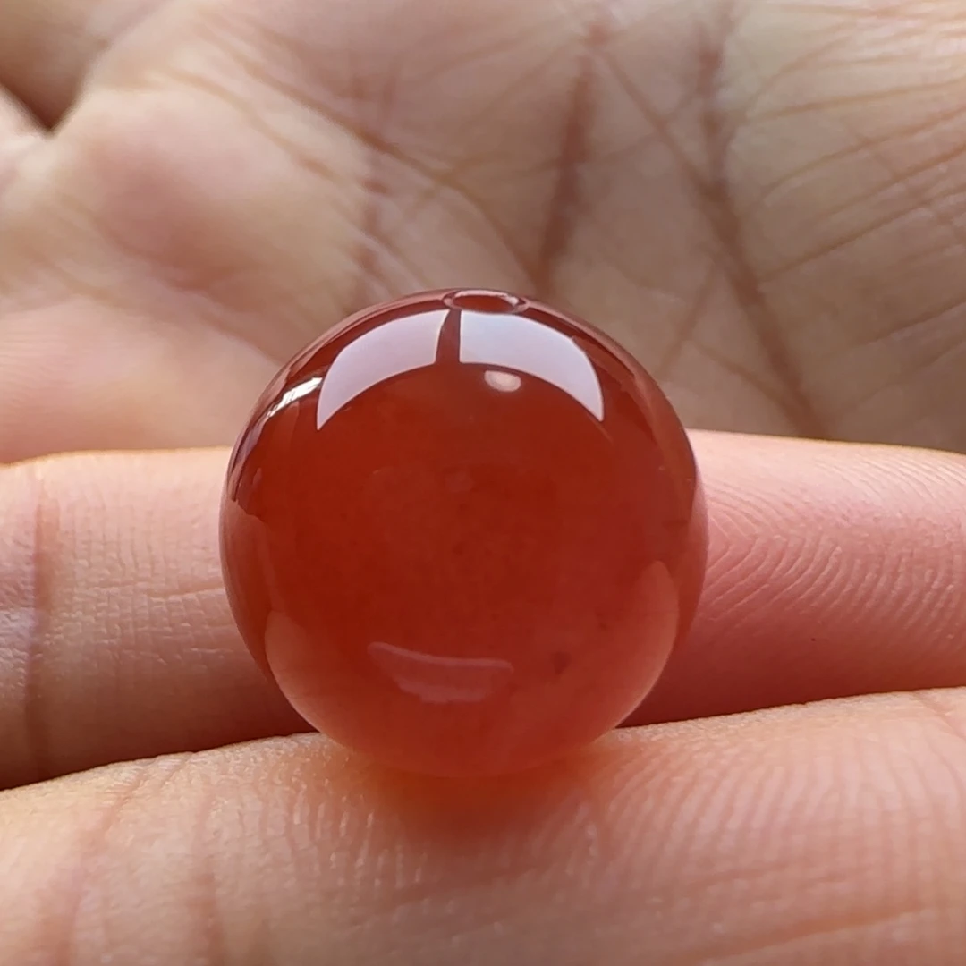 南红玛瑙未镶嵌圆珠14.
