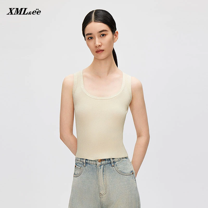 XMLee艾米尔 通勤柔软吊带背心内搭打底 X424U4751