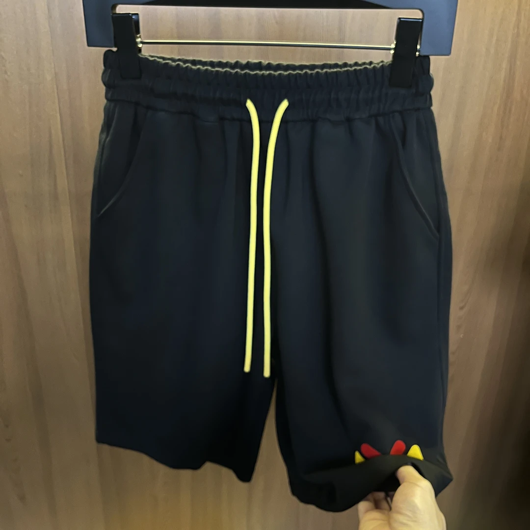 【8号链接小恶魔短裤】夏季男士五分短裤时尚百搭高街宽松简约抽绳