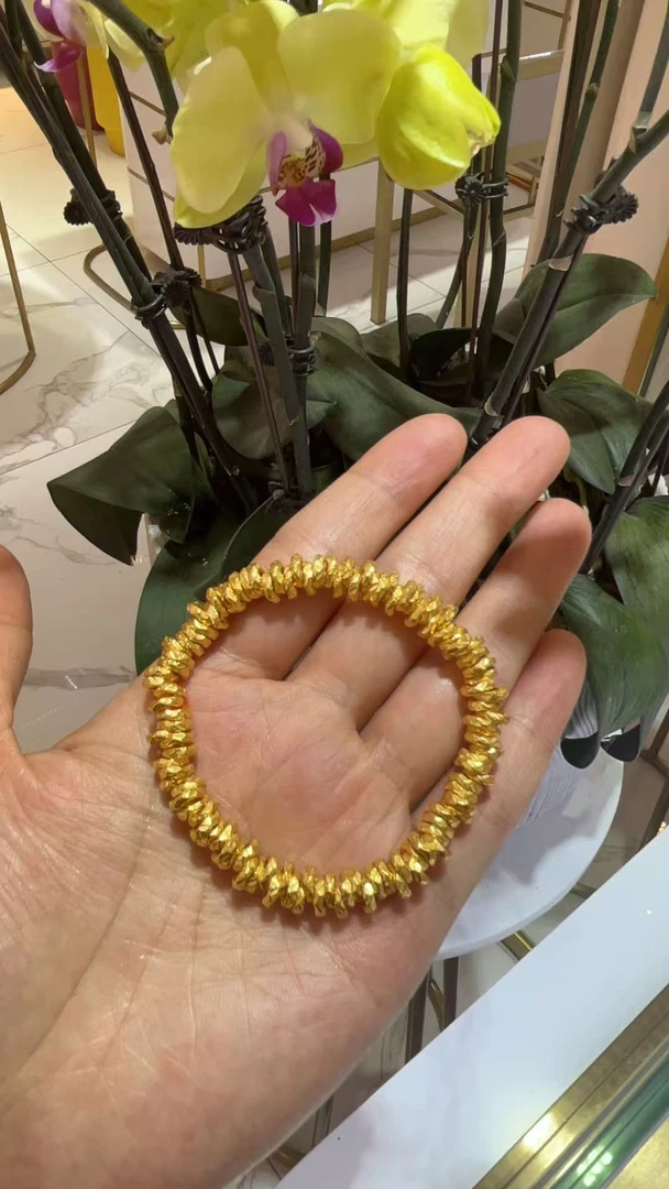 足金999卡6素盘缠4.18